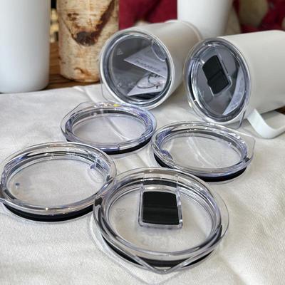 小蓝瓶阿拉比卡百分号密封防尘防漏水推片直饮杯盖吸管原装配件