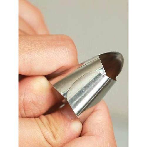 剥壳指甲不锈钢摘菜铁护指神器指头保护套指套手指套剥蒜摘菜神器