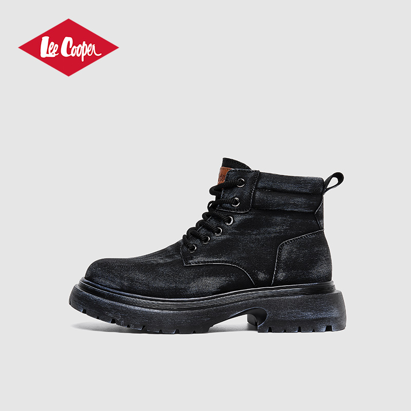 马丁靴男2025秋冬新款黑色质感休闲短靴时尚商务风男靴