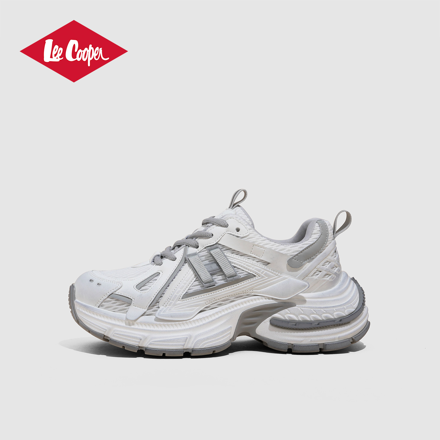 Lee Cooper厚底老爹鞋女款2025新款秋季小个子增高时尚潮流休闲鞋
