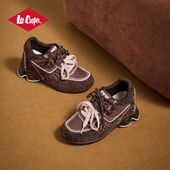 秋冬复古内增高低帮耐磨休闲鞋 Lee 女款 2025新款 Cooper时尚 阿甘鞋