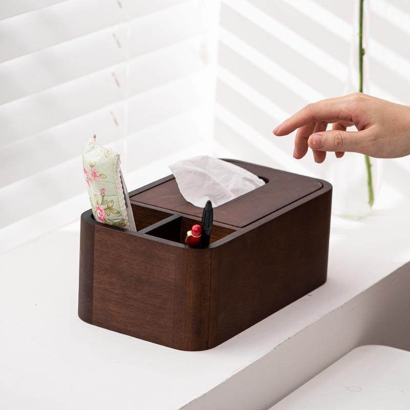 胡桃木纸巾盒客厅茶几收纳家居摆件多功能家用创意卧室桌面抽纸盒,自行车/骑行装备/零配件,更多零件/配件,淘宝优惠券,粉丝福利购,淘宝优惠卷