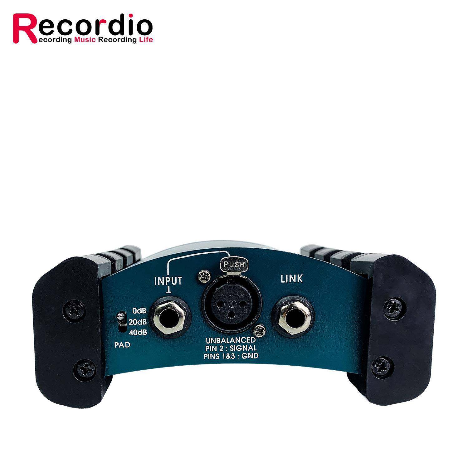 GAZ-133有源DI盒阻抗变换器DIBOX舞台效果器幻象电源有源DI盒BOX