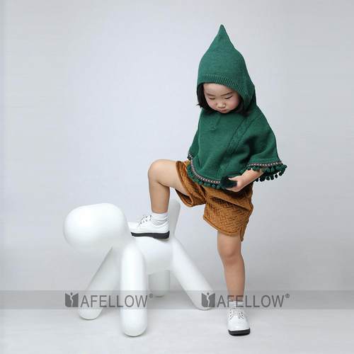 北欧家居摆件儿童摄影道具小狗凳子幼儿园装饰用品卡通坐椅玩具