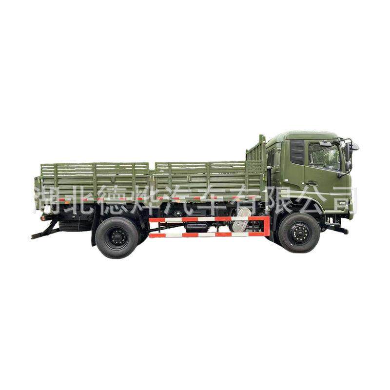 东风四驱越野卡车DFV2163GP6D型国六康机210马力爬坡能力强