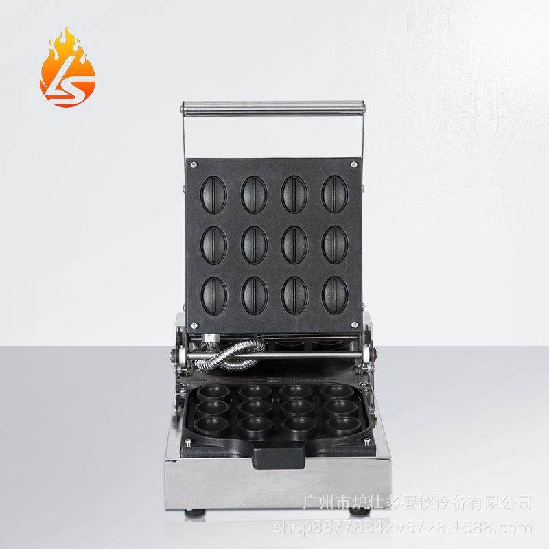 电热咖啡豆华夫饼机上下加热12格咖啡豆甜点机小吃商用恒温松饼机,清洗/食品/商业设备,其他食品加工设备,淘宝优惠券,粉丝福利购,淘宝优惠卷