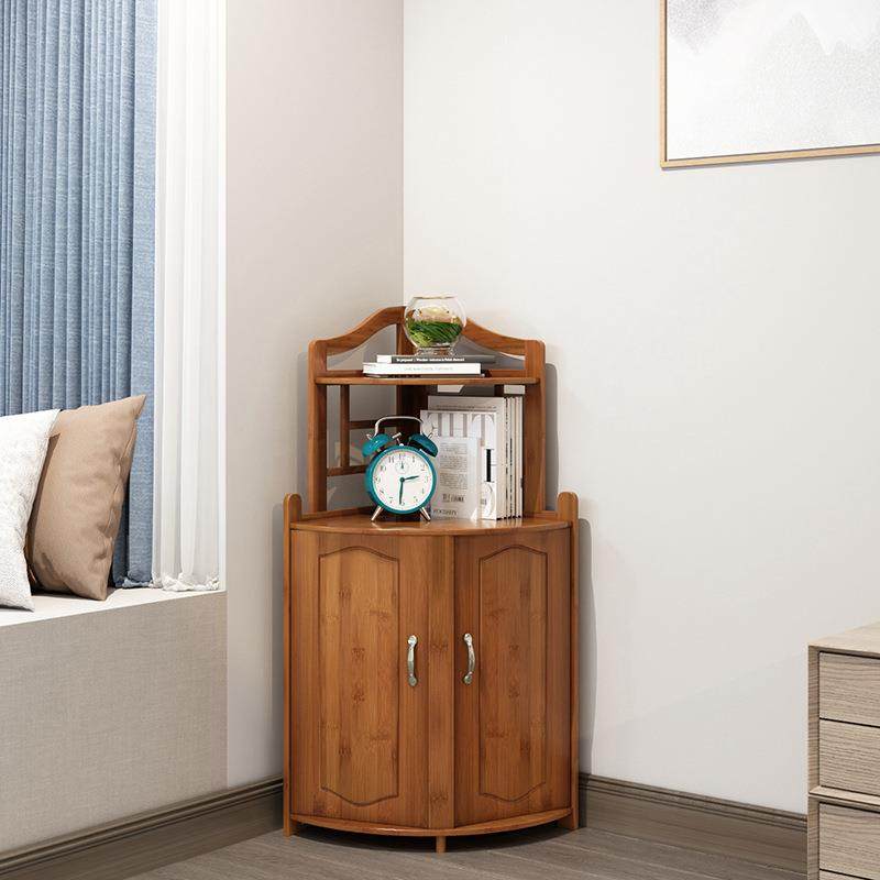 新中式墙角柜餐边三角形厨房转角置物架客厅卧室扇形角落沙发边柜,特色手工艺,其他特色工艺品,淘宝优惠券,粉丝福利购,淘宝优惠卷