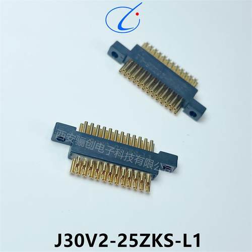 J30V2线缆式矩形接插件J30V2-9TJ-L1/15TJL1/21TJL1/25TJL1-300MM