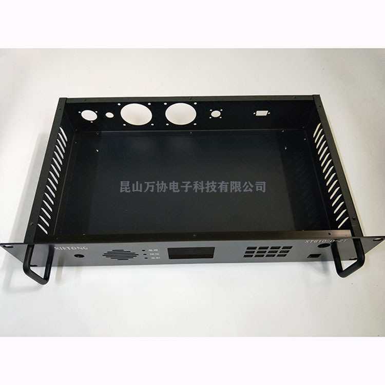 标准2U工控机箱外壳服务器机箱板钣金机箱设计加工网络机箱机柜