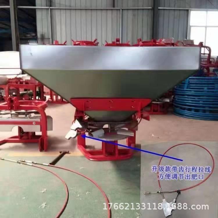 科瑞生产不锈钢撒肥机 单盘颗粒化肥洒肥机 小四轮背负式施肥机