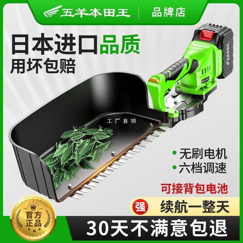 进口电动采茶机新款电动园林修剪机充电式小型单人锂电采茶机神器