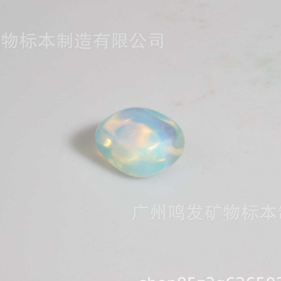 厂家 蛋白石原石滚石大颗粒不规则碎石消磁石鱼缸造景摆件装饰