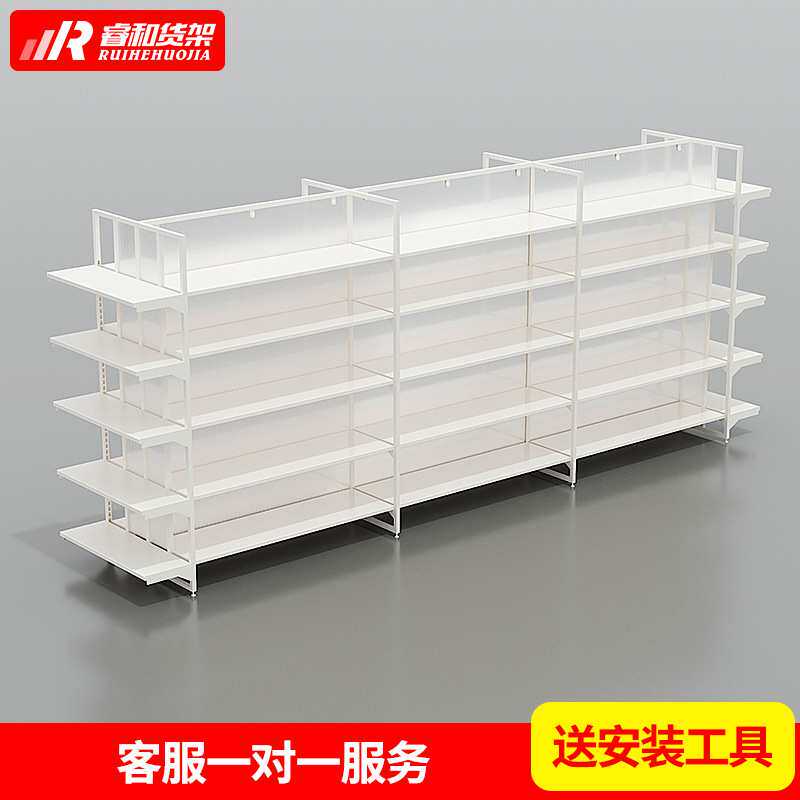 优品款双面中岛柜名创展示架母婴谷子精品饰品文具店铺宠物展示柜
