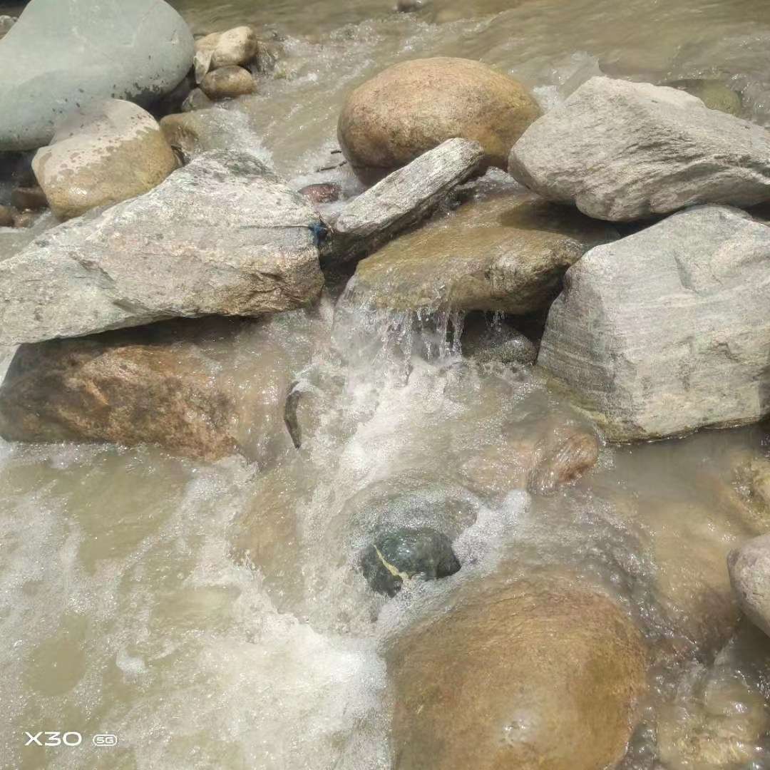 大块风景石园林装饰景观石刻字造景鹅卵石假山石庭院鱼池旱溪石头