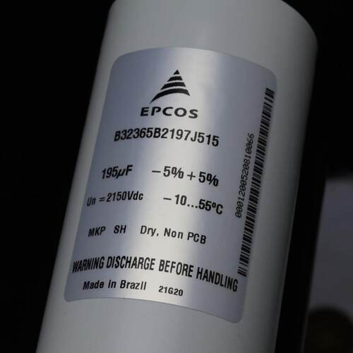 195UF2150VDC±5% epcos 爱普科斯 B32365B2197J515 薄膜电容 现