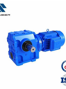 轴申小法兰式扭力臂卧式立式安装SAZ77 SA87 S97减速电机