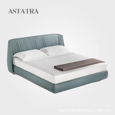 华格意新款轻奢极简床Archibald主卧床大户型大平层落地双人婚床