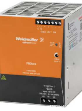 Weidmuller魏德米勒 开关电源 PRO ECO 480W 24V 20A（1469510000