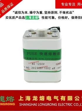 上海龙熔170M3392 1250V 300A 熔断器 直流熔芯 保险丝电子元器件