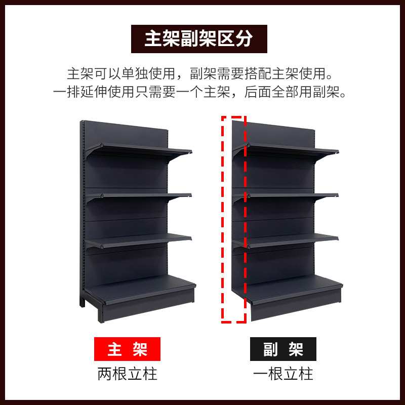 超市货架 洞板双面单面便利店展示架文具店货柜货架子商用