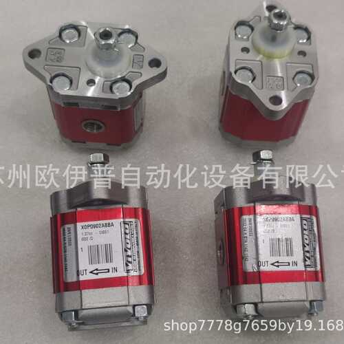 维沃尔注塑机伺服泵VIVOLO齿轮泵X0P1301ABBA伺服马达X0P1302ABBA