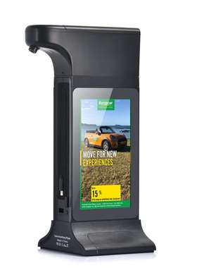 FYD-835X 7寸免洗手餐厅桌面充电点餐广告功能一体机智能广告机