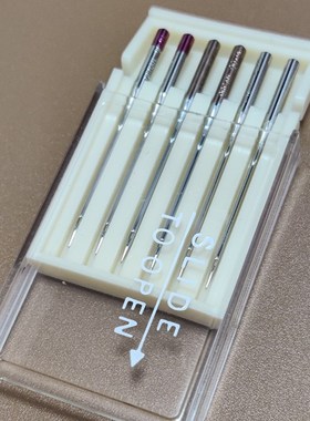 bror兄弟缝纫机原装机针机组 家用6枚装M 组合原装配件含防跳针