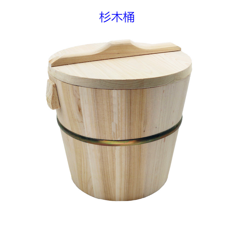 蒸饭桶木桶饭家用商用大小杉木蒸饭木桶寿司糯米木蒸笼甑子木饭桶