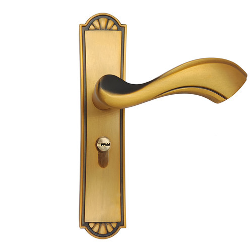 永佳福欧式静音门锁房门磁吸锁家用卧室房间门锁具实木门锁套装古