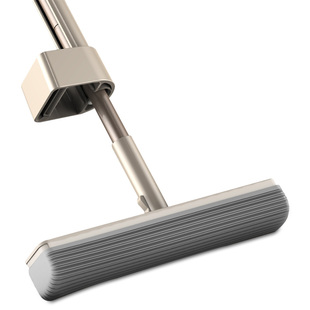 高端蓝小鱼胶棉拖把懒人大号海绵拖把免手洗家用平板吸水滚轮挤水