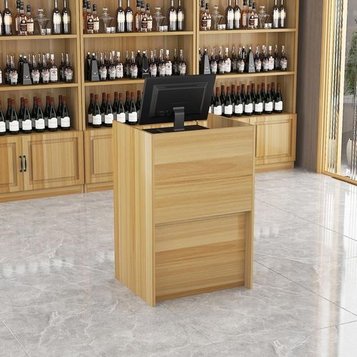 玻璃烟柜超市烟柜便利店收银台一体柜展示柜高档转角烟酒自由组合