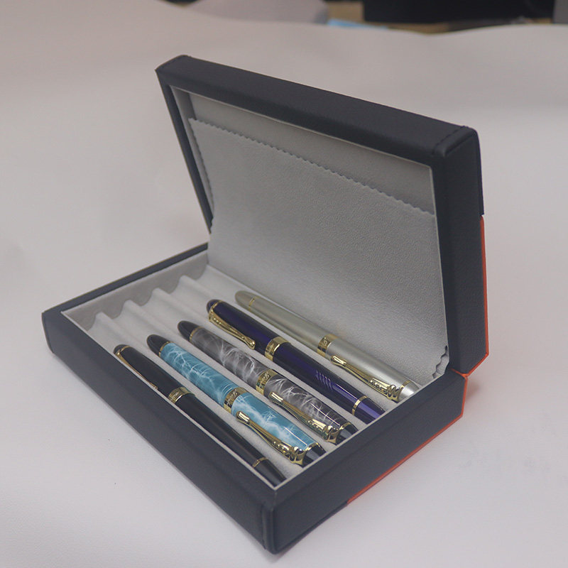 个性定制笔袋5位多支装手工制高档钢笔收纳盒旅行便携抗压,文具电教/文化用品/商务用品,笔袋,淘宝优惠券,粉丝福利购,淘宝优惠卷