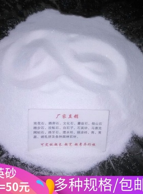 白细沙石英砂白沙子白色颗粒画画枯山水庭院造P景石子垃圾桶灭烟
