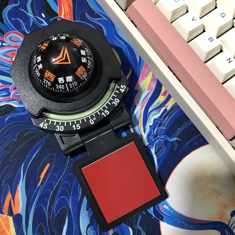 中文越野车载指南球+坡度二合一高精度夜光指北针汽车内饰专用,户外/登山/野营/旅行用品,指南针/温度计/气压计/高度计,淘宝优惠券,粉丝福利购,淘宝优惠卷