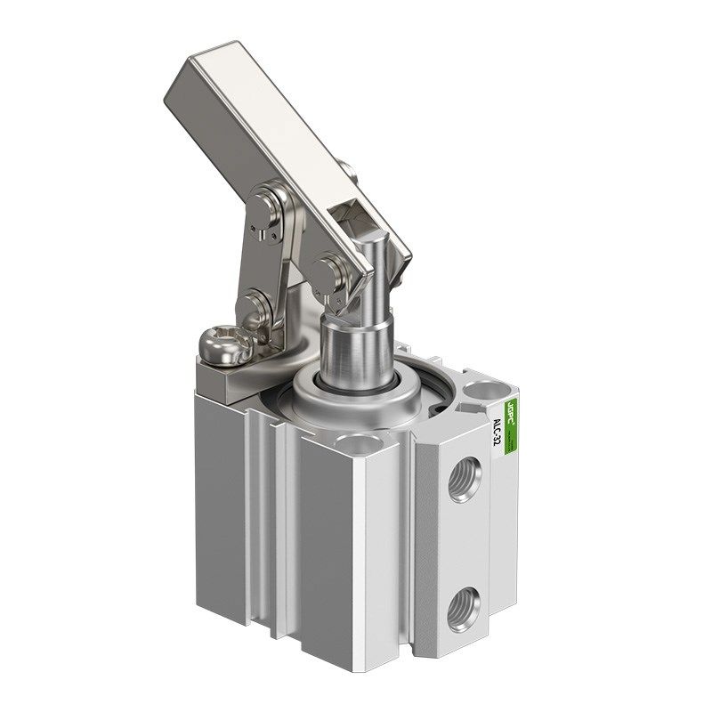 JGL杠杆气缸下压夹紧小型气动ALC-25/32/40/50/63摇臂夹具双压板