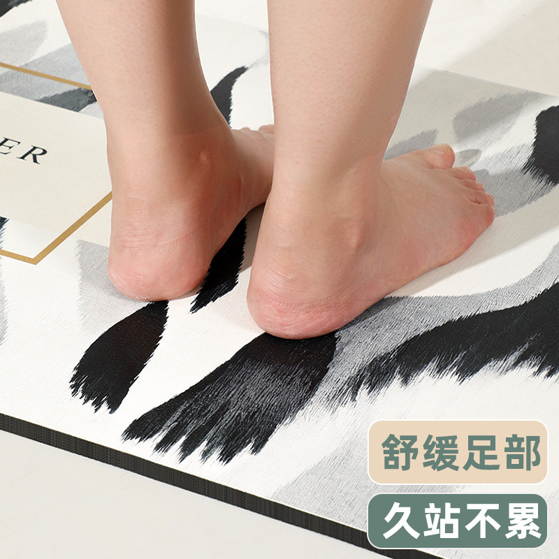免洗可擦厨房地垫家用环保硅藻泥软垫防滑防油耐脏垫子免清洗地毯,居家布艺,厨房地垫,淘宝优惠券,粉丝福利购,淘宝优惠卷