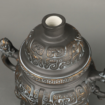 陶瓷酒瓶原浆纯粮窖藏1斤1.5斤装酒坛厂装土陶紫砂酒瓶空酒瓶散家