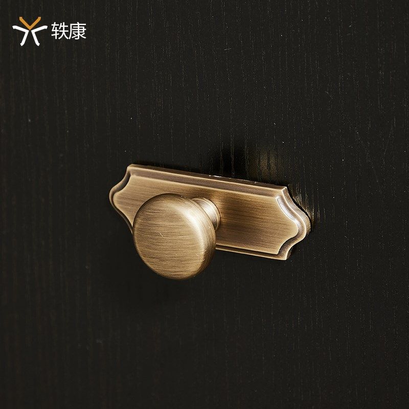 法式复古黄铜拉手衣柜门抽屉柜子橱柜门古铜色单孔底片柜子小把手,基础建材,小拉手,淘宝优惠券,粉丝福利购,淘宝优惠卷