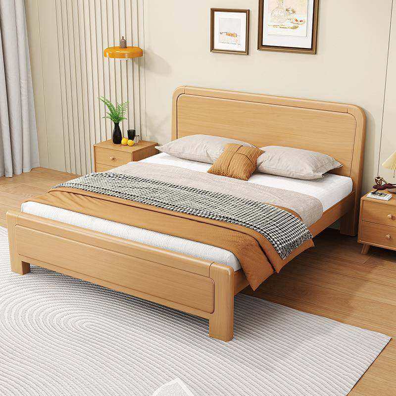 榉木实木床现代简约1.8米1.5米主卧双人床1.2m小户型儿童工厂直销,清洗/食品/商业设备,风口/风叶/风机配件,淘宝优惠券,粉丝福利购,淘宝优惠卷
