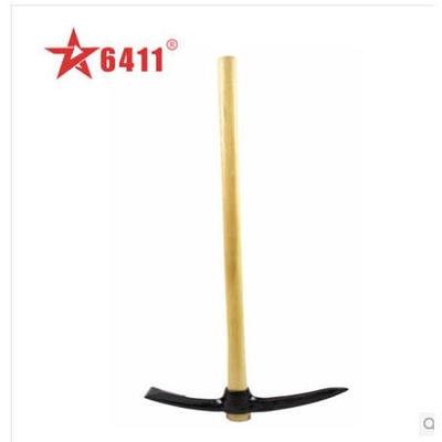 6411工厂101大镐锰钢洋镐十字镐尖镐鹤嘴锄施工镐炮镐