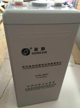 圣阳蓄电池2V300AHGFM-300C铅酸免维护发电厂通讯专用2V电池