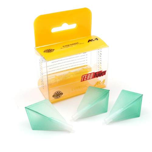 CUESOULTERO系列渐变色AK4旋转钻石翼镖叶飞镖尾翼套装