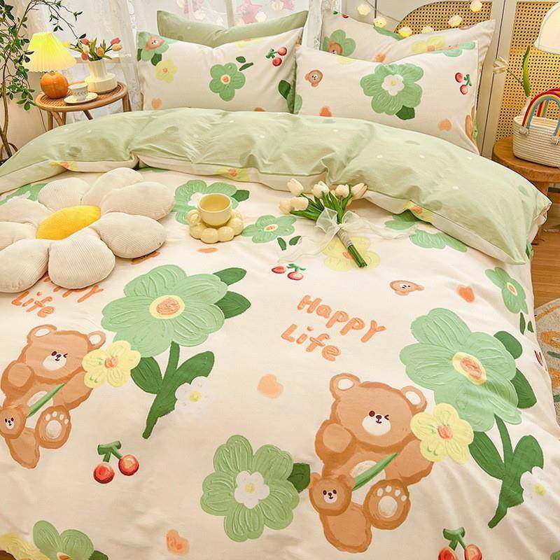 冬季纯棉卡通床上四件套儿童全棉被套宿舍床单三件套被罩床笠床品,特色手工艺,其他特色工艺品,淘宝优惠券,粉丝福利购,淘宝优惠卷