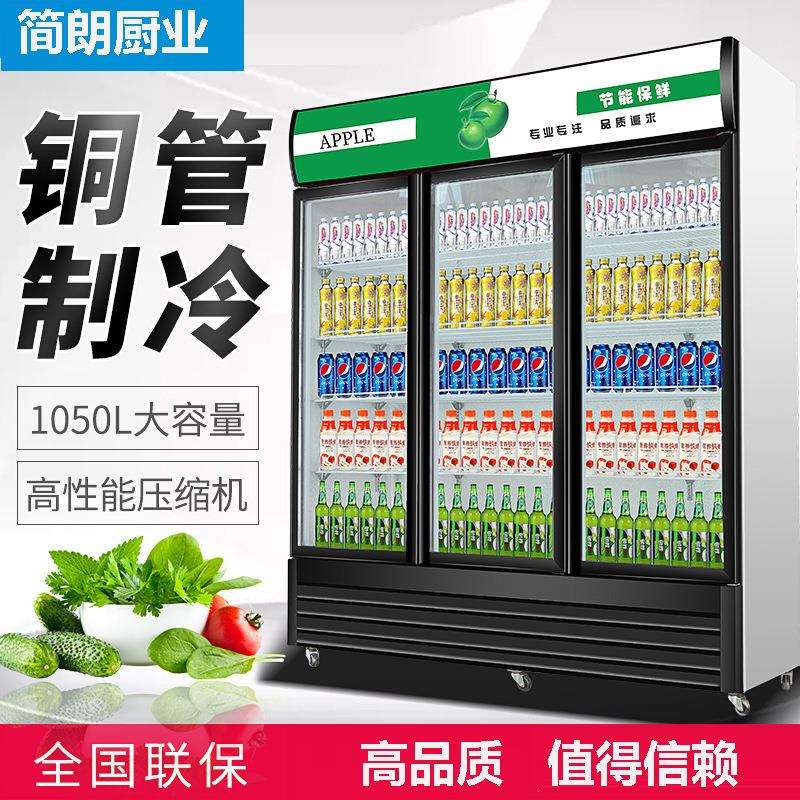 展示柜冷藏柜商用冰柜冰箱啤酒柜饮品保鲜柜双门单门饮料柜