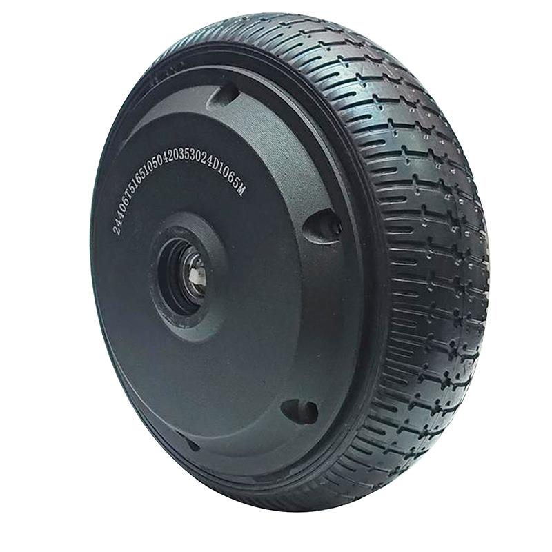 FomaTrade6寸半直径165胎宽45单边D字压轴48V改编码器款轮毂电机