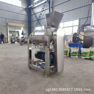 工业生姜螺旋榨汁机 大型不锈钢柚子葡萄果汁机 商用果蔬压榨机