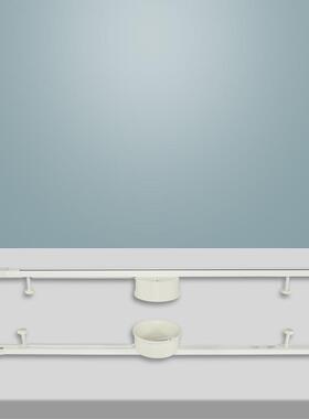 白色日规一米轨道条带吸顶 超市展示柜LED射灯轨道条可DZ