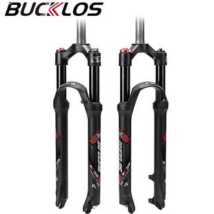 自行车前叉山地避震前叉26/27.5/29寸铝合金油簧叉9*100mm快拆