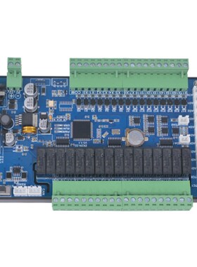 国产板式plc工控板控制器兼容三菱FX2NFX3U简易485称重温度脉冲
