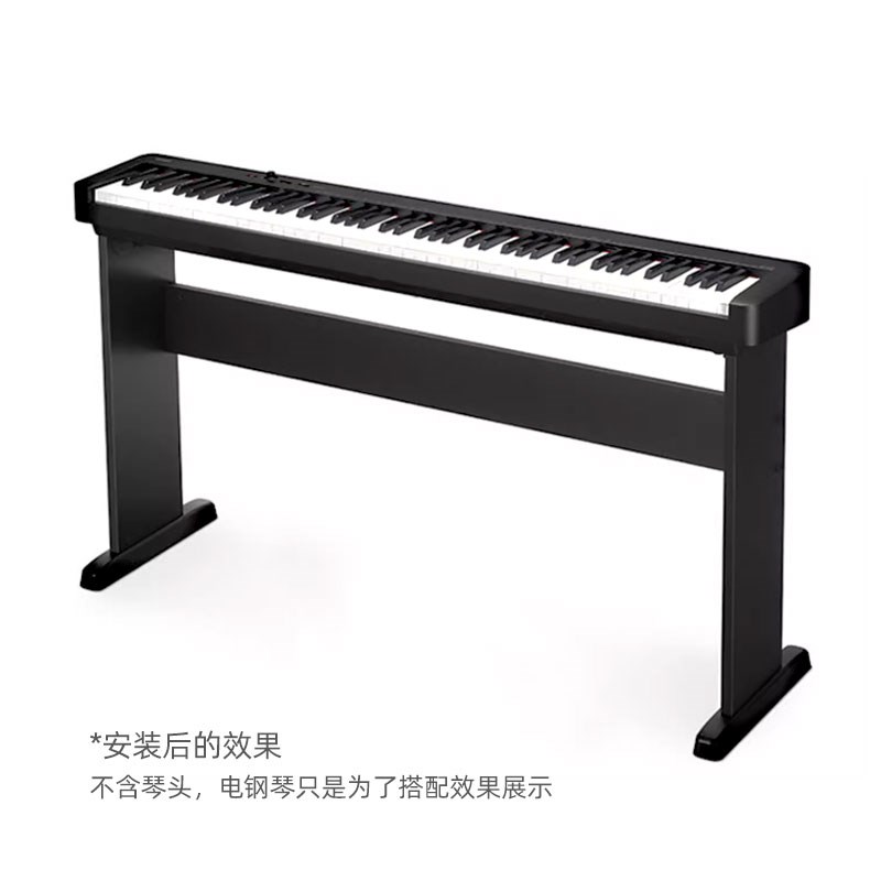 电钢琴木架子家用带延音三踏板P4v8P125P225P115琴架88键通用支架